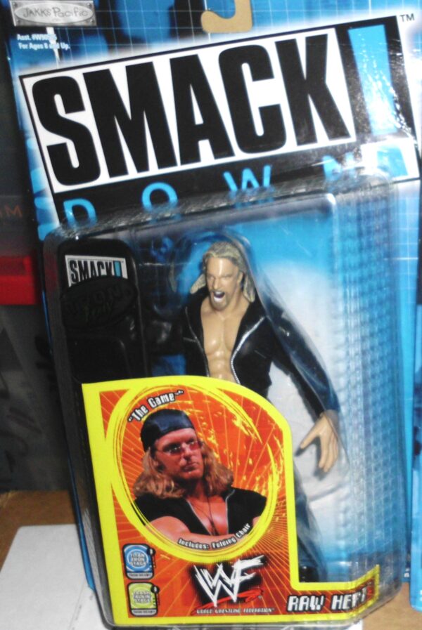 The Game (Triple H) Raw Heat 3 Smack Down The Game -"Raw Heat"! (WWF Smack Down-"Triple H") Series-1 “Rare-Vintage” (2000)