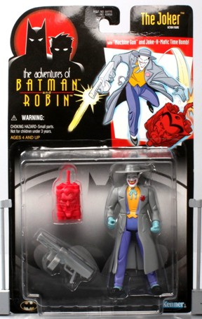 63859 1997 Kenner Hasbro Adventures Of Batman & Robin The Joker Figure No 