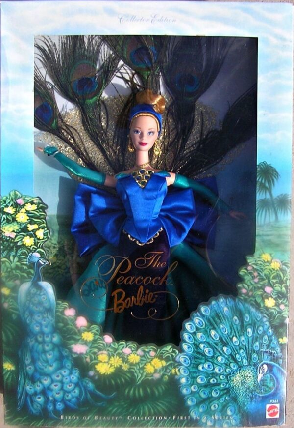 The Peacock Barbie (Birds Of Beauty Collector Edition "First In A Series" Collection) “Rare-Vintage” (1998)