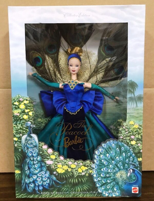The Peacock Barbie (Birds Of Beauty Collector Edition "First In A Series" Collection) “Rare-Vintage” (1998)