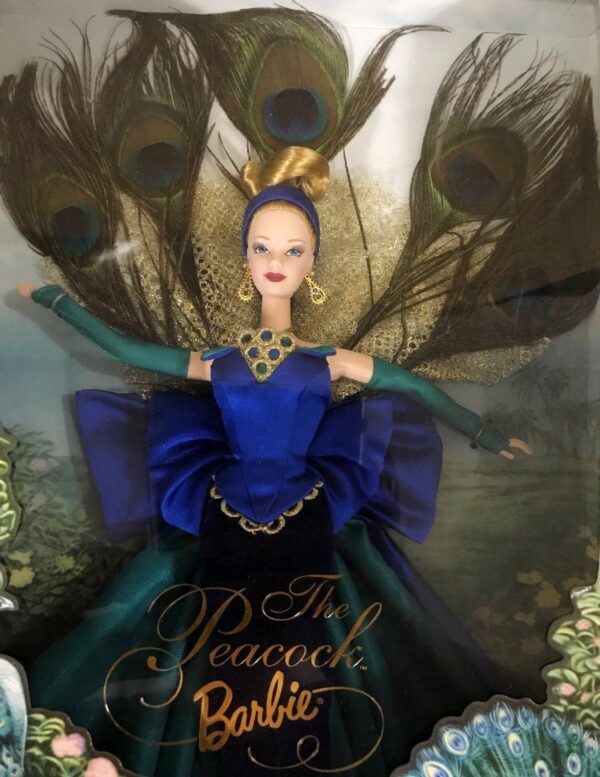 The Peacock Barbie (Birds Of Beauty Collector Edition "First In A Series" Collection) “Rare-Vintage” (1998)