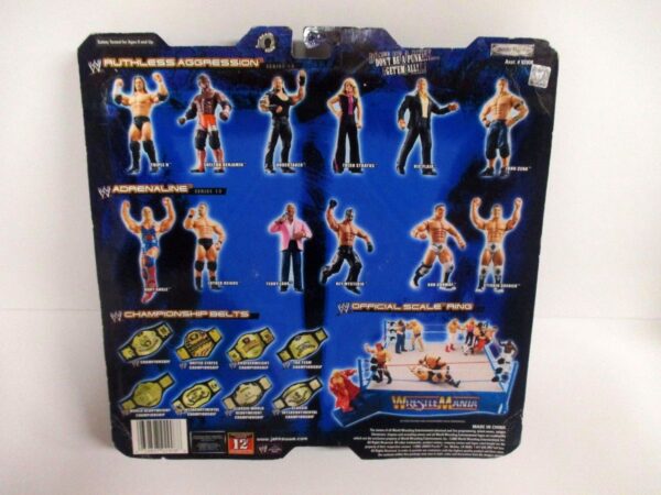 Theodore ("Terry") Long (&) Rey Mysterio! (WWE Adrenaline 2 Pk “The General-Manager-Team Series”!) 7″ Action Figures (Series-13) “Rare-Vintage” (2005)