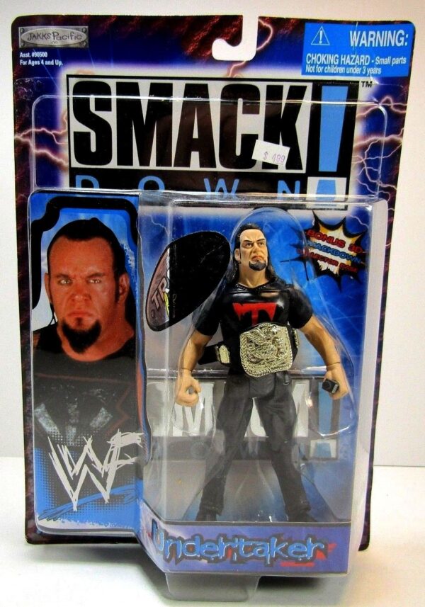 Undertaker (Tron Ready Series) Smackdown 1999-1 Undertaker -“Tron Ready Series”! (“WWF Smack Down”) Series-1 “Rare-Vintage” (1999)