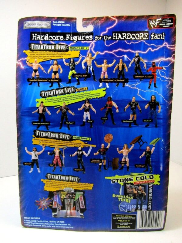 Undertaker (Tron Ready Series) Smackdown 1999-3 Undertaker -“Tron Ready Series”! (“WWF Smack Down”) Series-1 “Rare-Vintage” (1999)