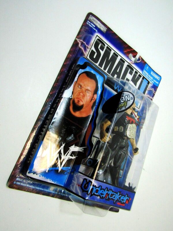 Undertaker (Tron Ready Series) Smackdown 1999-4 Undertaker -“Tron Ready Series”! (“WWF Smack Down”) Series-1 “Rare-Vintage” (1999)