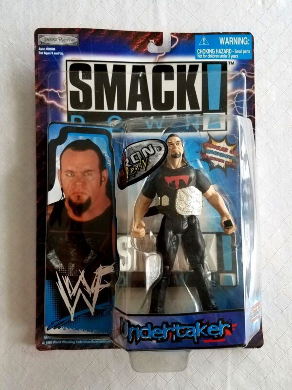 Undertaker (Tron Ready Series) Smackdown 1999 Undertaker -“Tron Ready Series”! (“WWF Smack Down”) Series-1 “Rare-Vintage” (1999)