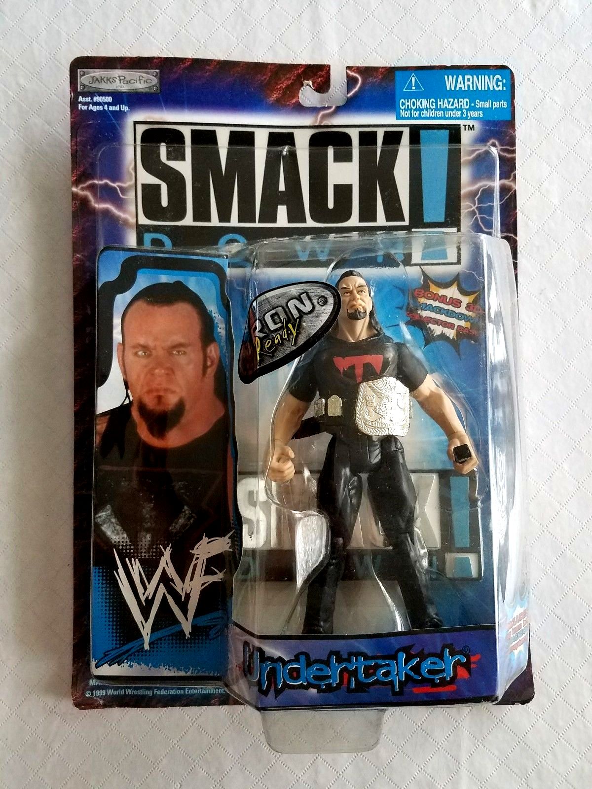 HHH & STONE COLD  Jakks  1999 NEW 2 WWF Smack Down Tron Undertaker & Big Show 