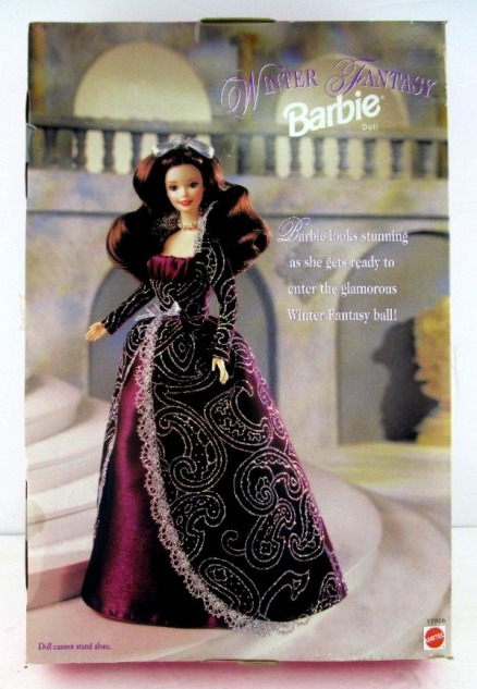 Winter Fantasy Barbie II (Walmart “Brunette” Exclusive Special Edition Barbie Series) “Rare-Vintage” (1996)