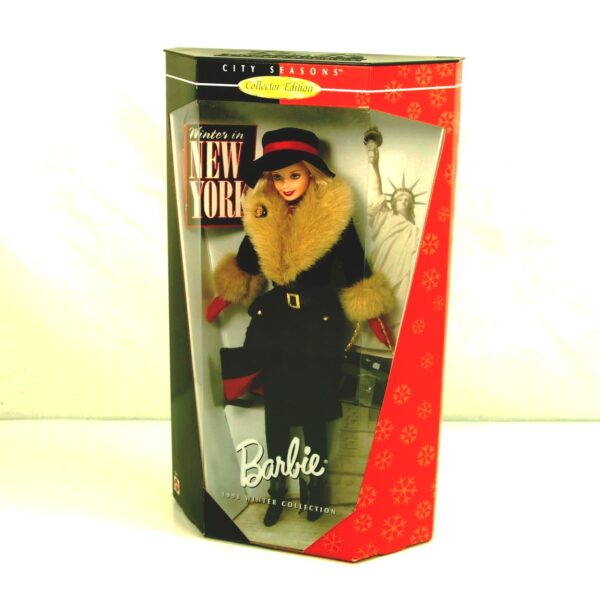 Winter In New York Barbie “2nd In A Series” (City Seasons (The Winter Collection "Collector Series") "Rare-Vintage" (1998)