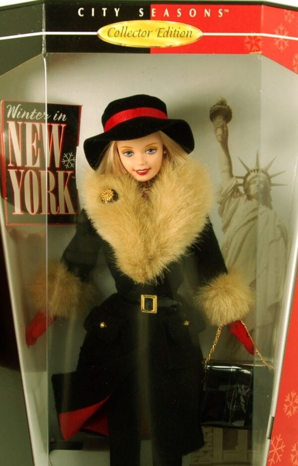 Winter In New York Barbie “2nd In A Series” (City Seasons (The Winter Collection "Collector Series") "Rare-Vintage" (1998)