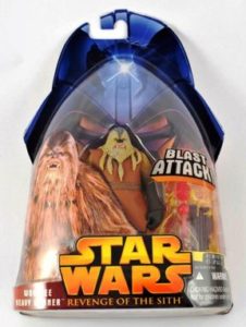 Hasbro Star Wars Revenge of the Sith Wookie Heavy Gunner Blast Attack Action Figure for sale online 