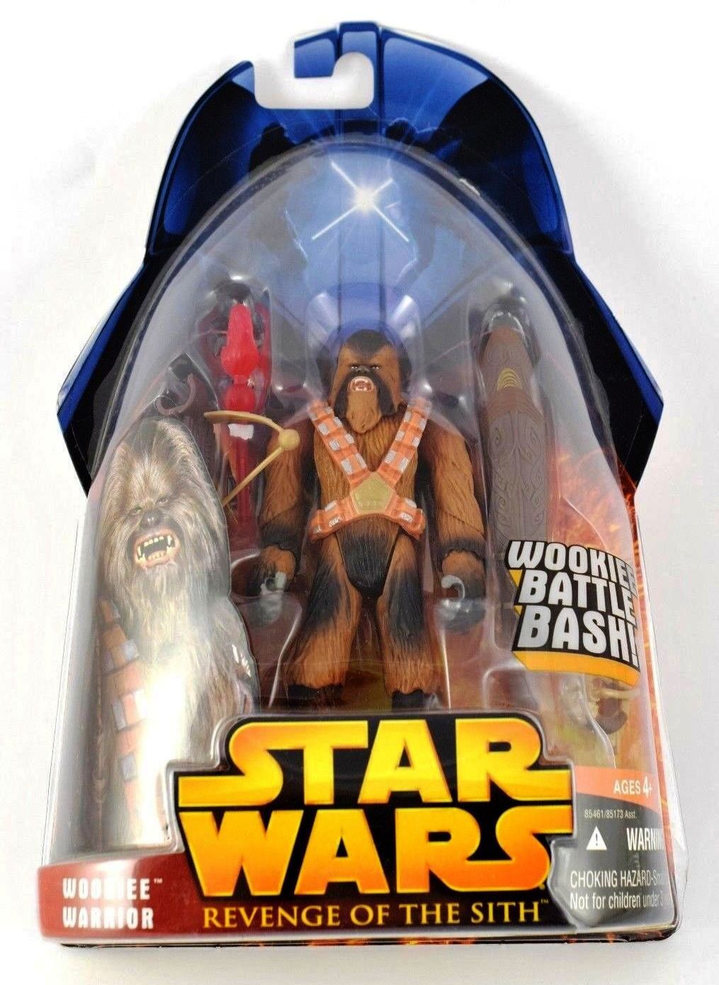 Hasbro Star Wars ROTS Wookiee Warrior II Kashyyyk Battle Bash Action Figure 