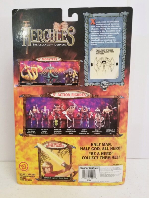 Xena (Series-1)-2 Xena I Warrior Princess -"Breast Exposed" (TV Series Hercules) "Rare-Vintage" Series-1 (1996)