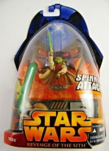 Star Wars ROTS Holographic Yoda Action Figure by Hasbro 2005 T474 for sale online 