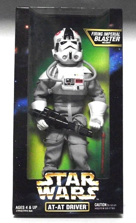 Kenner Star Wars 1997 Collection AT-AT DRIVER with Firing Imperial Blaster Action Figure for sale online