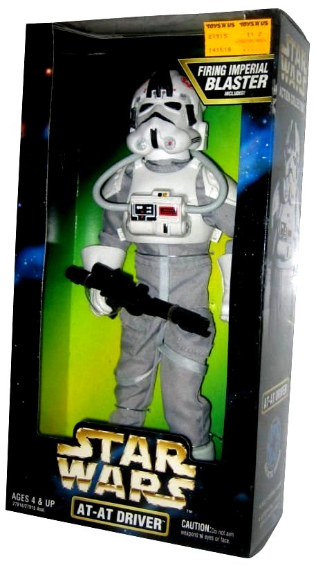 Kenner Star Wars 1997 Collection AT-AT DRIVER with Firing Imperial Blaster Action Figure for sale online