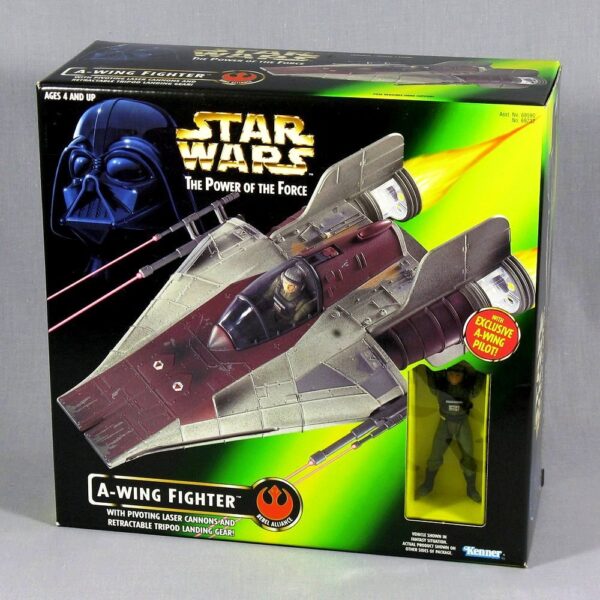 A-WING FIGHTER 1997 Kenner-1a A-WING FIGHTER 1997 Kenner-1a