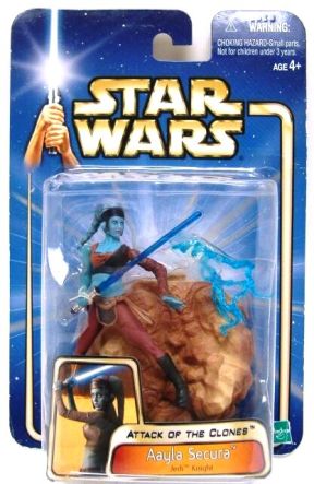 Hasbro Star Wars 1:32 Toy Soldier Action Figure Jedi Knight AAYLA SECURA S164