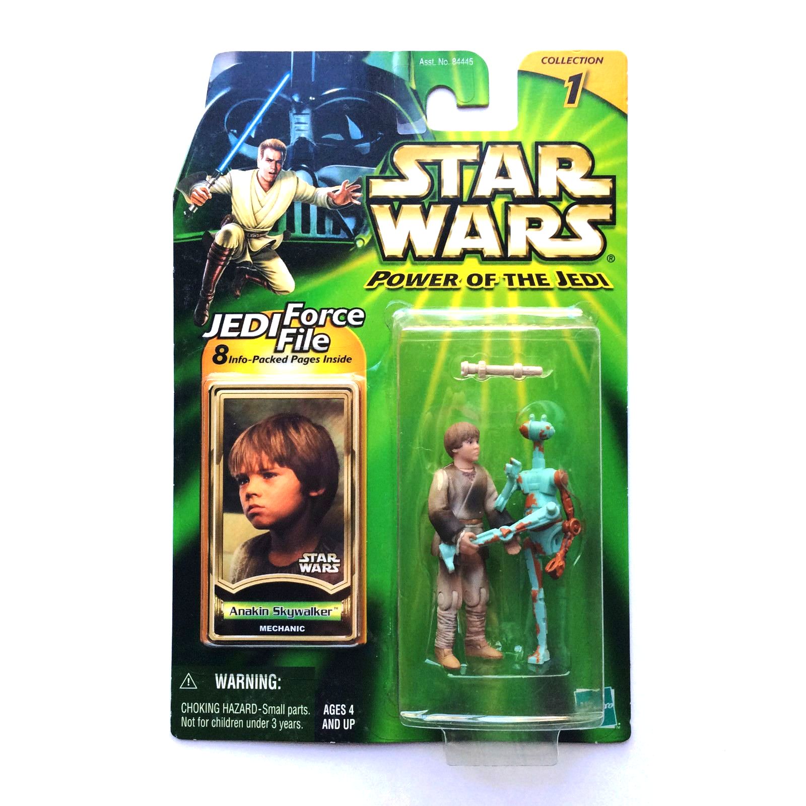 POTJ Anakin Skywalker Mechanic OVP NEU Star Wars Hasbro 2000 Collection 1
