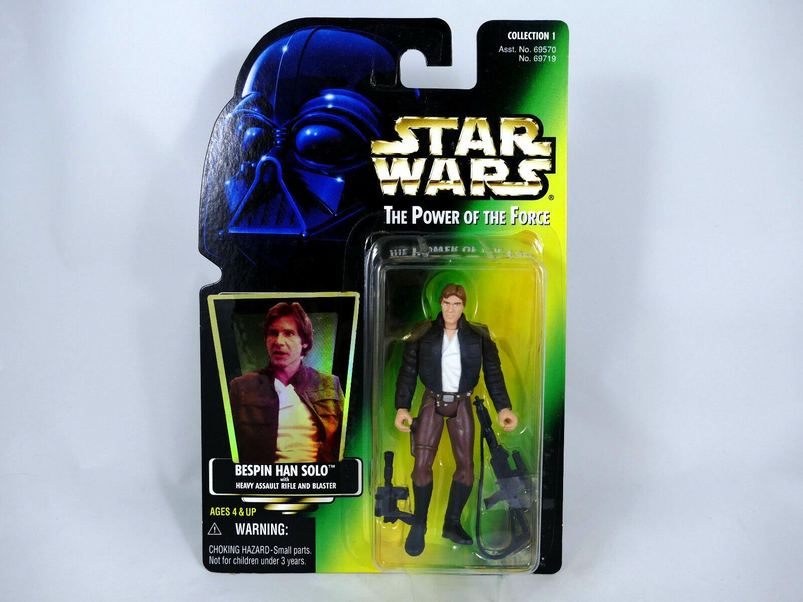 Power Of The Force Han Solo Star Wars Action Figure - Red Cardback