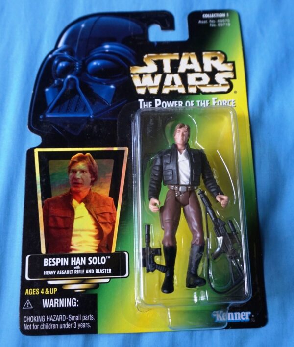 Bespin Han Solo (Heavy Assault Rifle Black Jacket) Holo (Coll-1 #00)-b