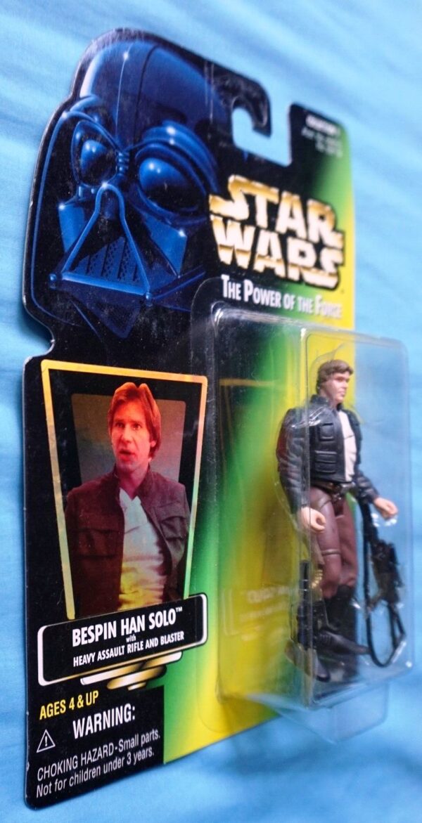 Bespin Han Solo (Heavy Assault Rifle Black Jacket) Holo (Coll-1 #00)-c