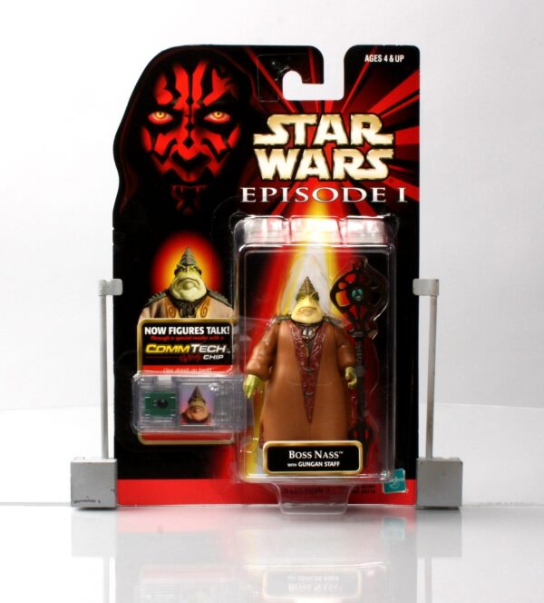 Boss Nass (Glossy Finish) with Gungan Staff (.0000)-0 Boss Nass (Glossy Finish) with Gungan Staff (.0000)-0