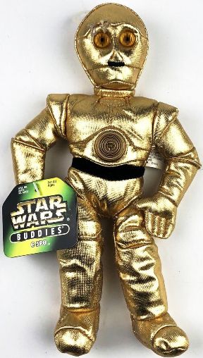 Star Wars Buddies 1997 C-3PO New With Tags 