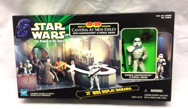 Cantina at Mos Eisley with Sandtrooper & Patrol Droid-01d