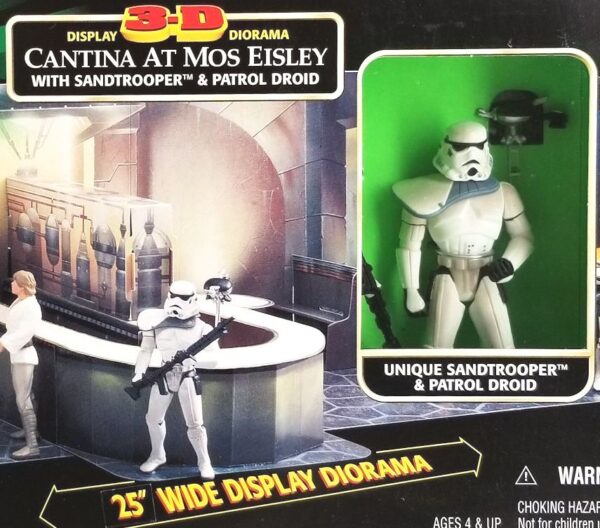 Cantina at Mos Eisley with Sandtrooper & Patrol Droid-4aa