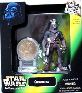 Chewbacca Millennium Minted Coin-00