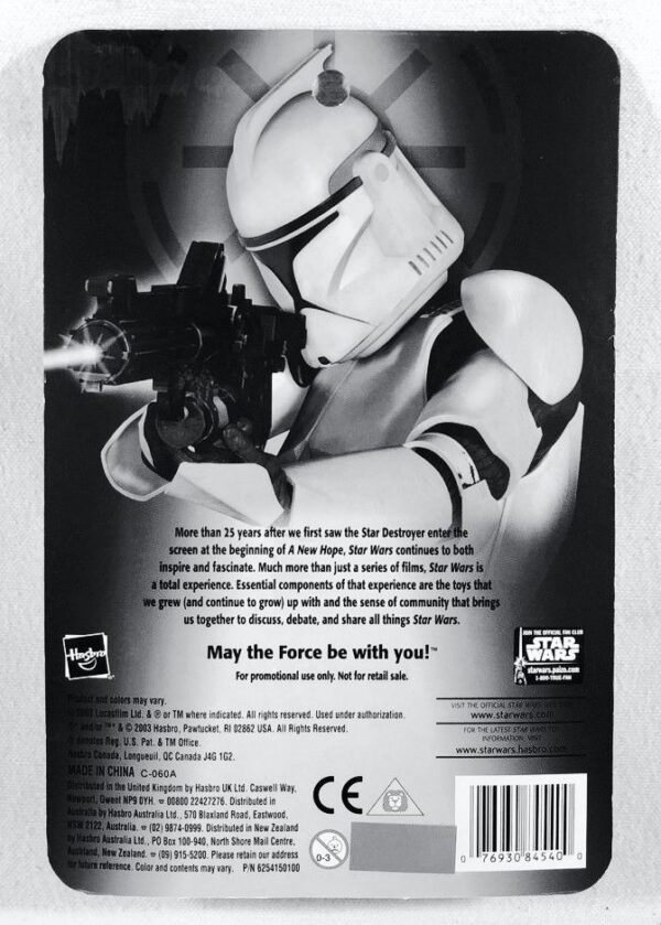 Clone Trooper (Silver 25th Anniversary) 2003-01cc Clone Trooper (Silver 25th Anniversary) 2003-01cc