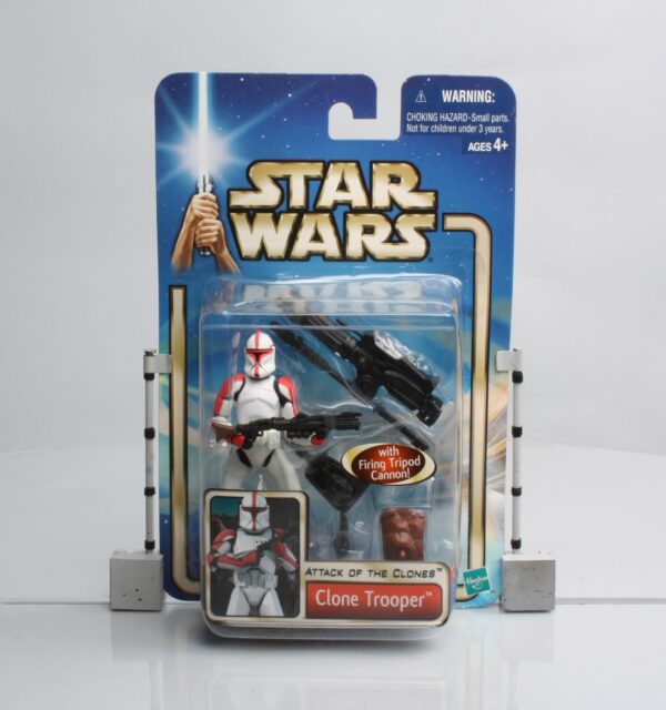 Clone Trooper - with Firing Tripod Cannon Clone Trooper - with Firing Tripod Cannon