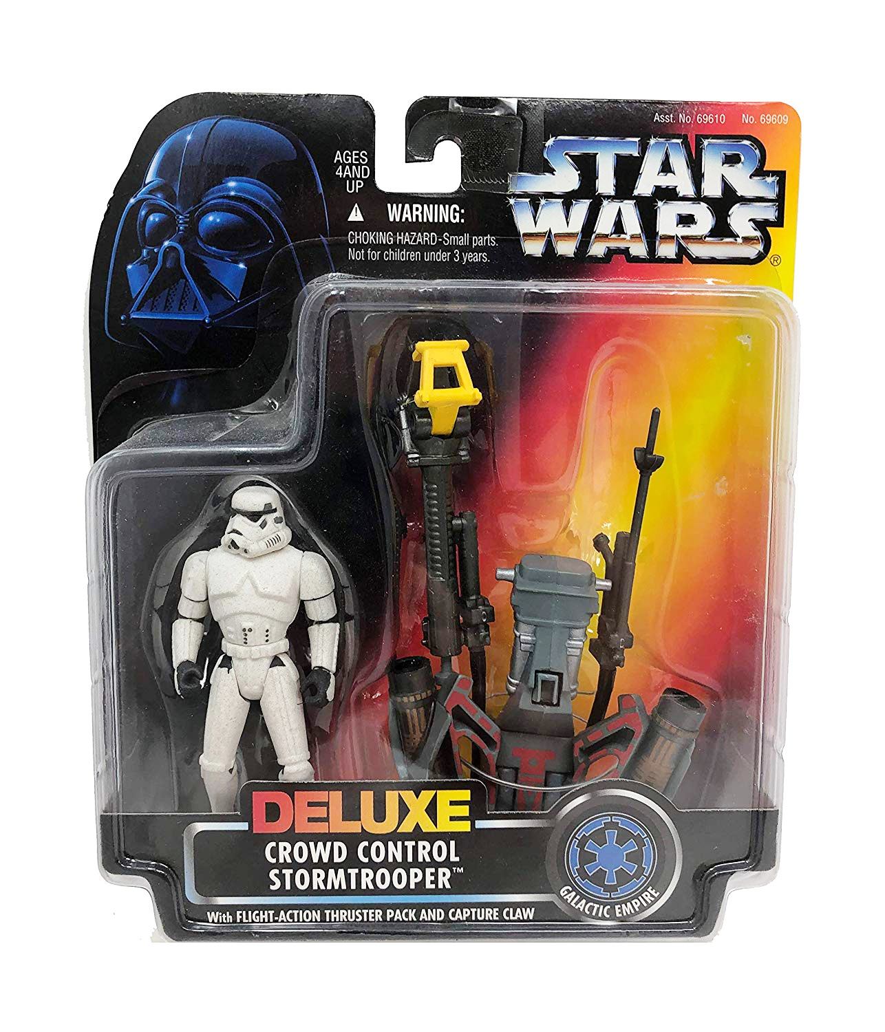 Kenner Star Wars Power Of The Force Deluxe Crowd Control Stormtrooper Action Figure for sale online