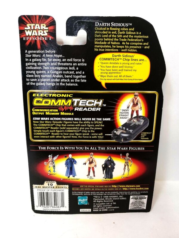 Darth Sidious Cloaked In Flowing Robes (.00)-001 Darth Sidious Cloaked In Flowing Robes (.00)-001