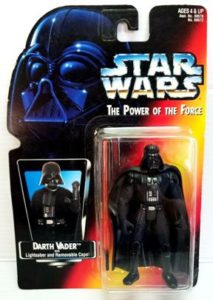 Details about   Star Wars Darth Vader Power Of The Force Red Card With Lightsaber Removable Cape 