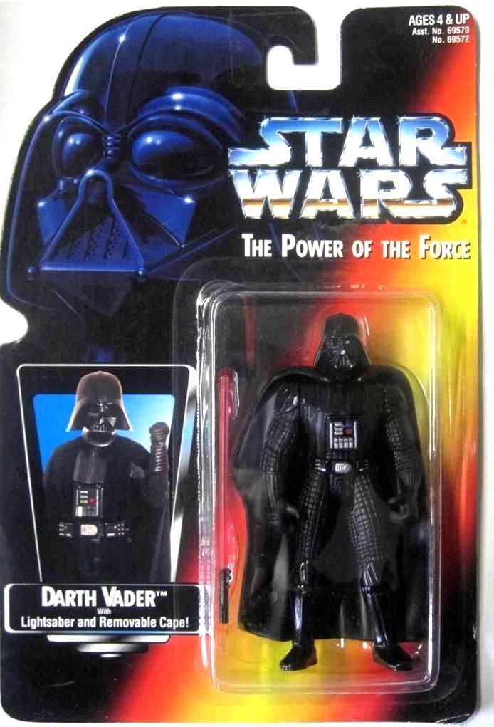 Darth Vader Star Wars Power Of The Force 2 1995 long lightsaber 