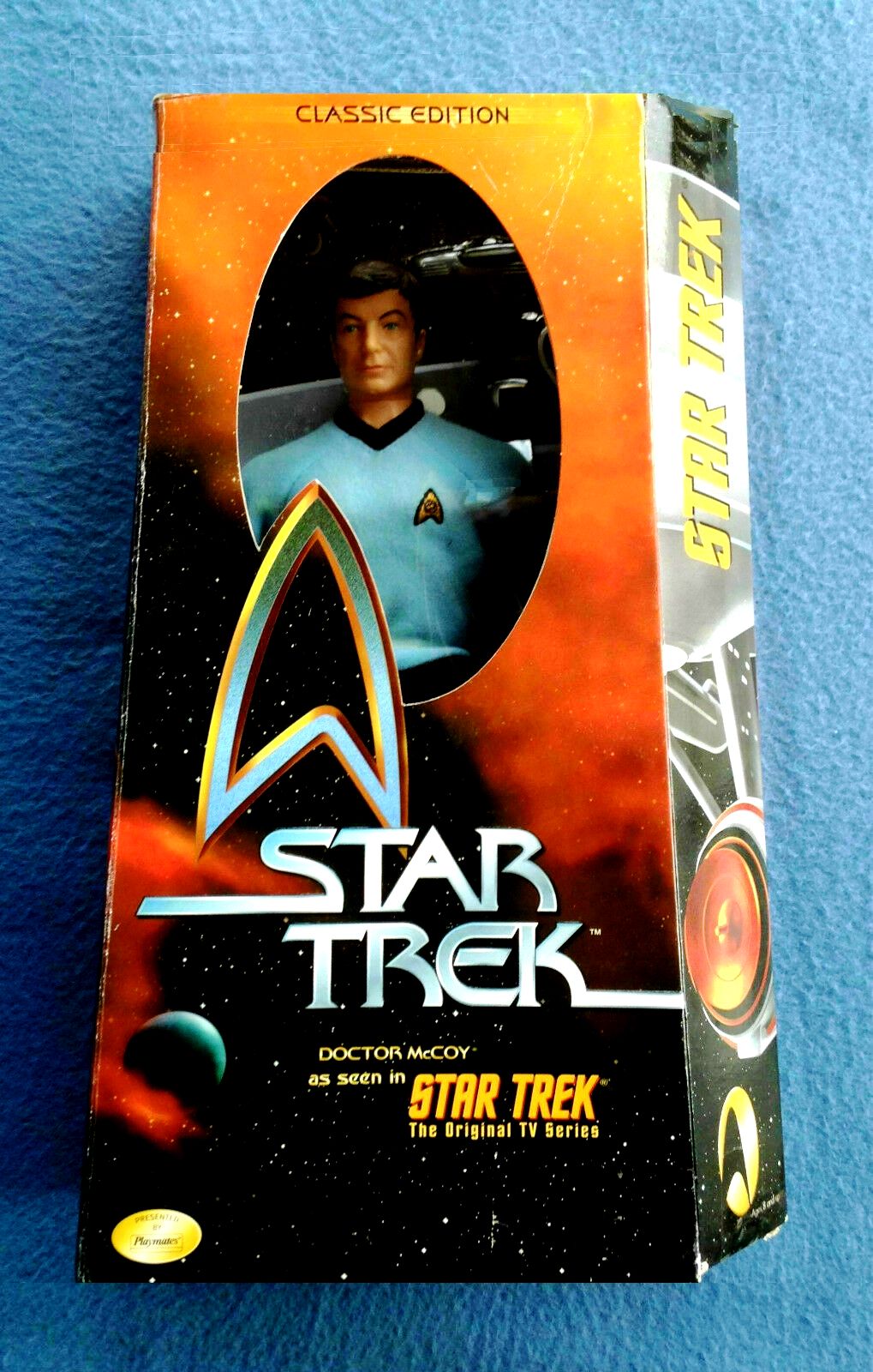 Star Trek TOS 1985 Greeting Card Dr McCoy Vintage 