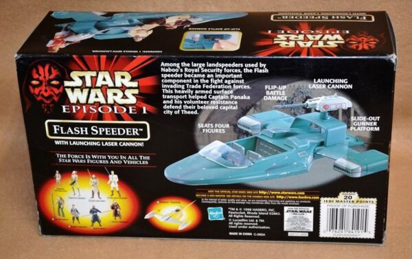 Flash Speeder with Launching Laser Cannon (.0000)-0 Flash Speeder with Launching Laser Cannon (.0000)-0