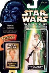 Flashback Luke Skywalker