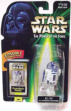Star Wars 1995 Potf Vintage Style R2-D2 Alliance Astromech Droid ~ Third Leg 