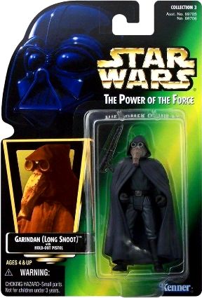 Kenner Garindan Long Snoot With Hold-Out Pistol Action Figure for sale online 