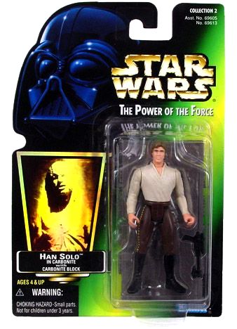 Han Solo (in Carbonite with Carbonite Block) Hologram (coll-2 #02)