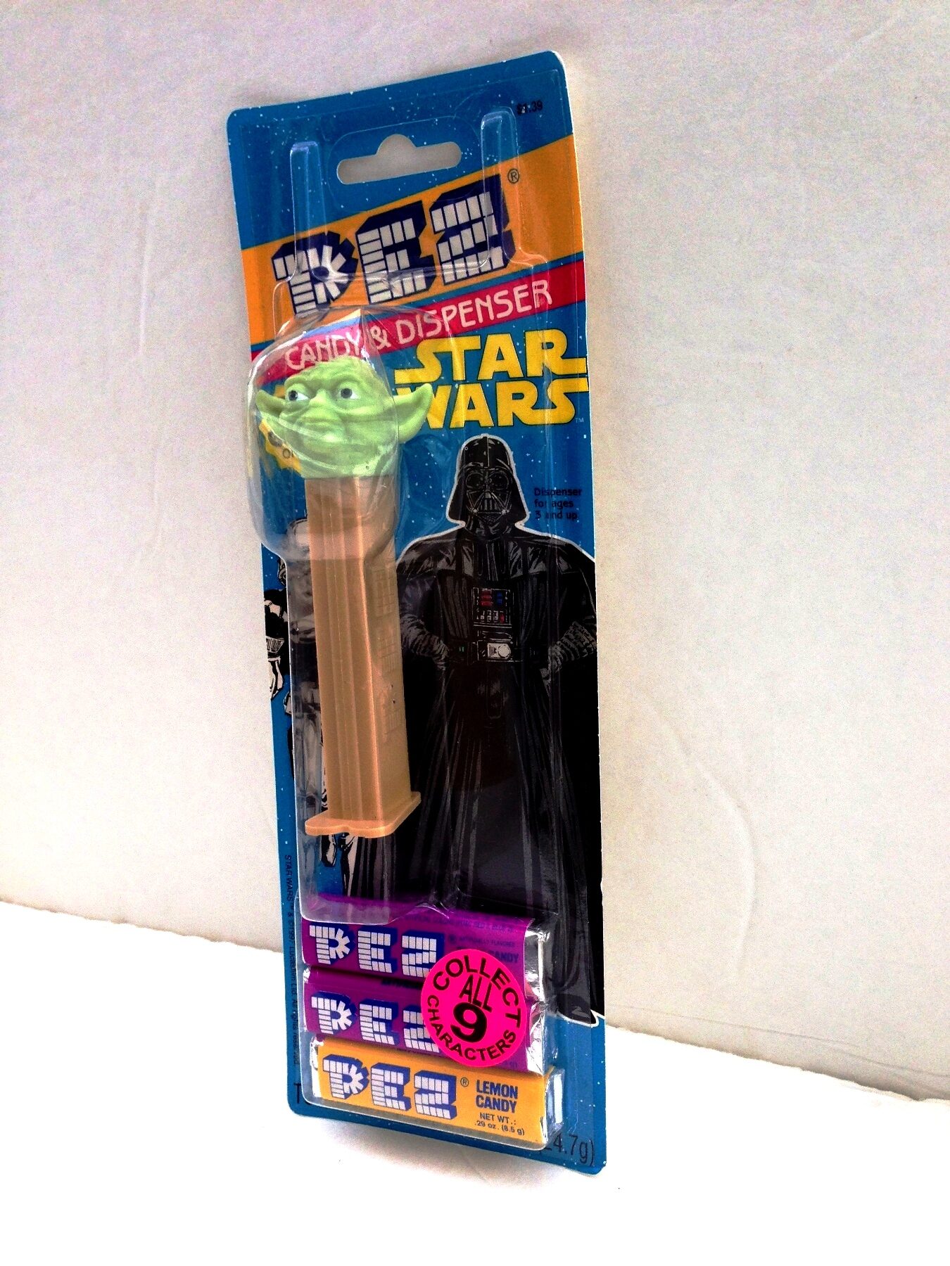 Yoda “Pez Dispenser w/candy!” (Star Wars POTF “Pez Candy Inc. Vintage