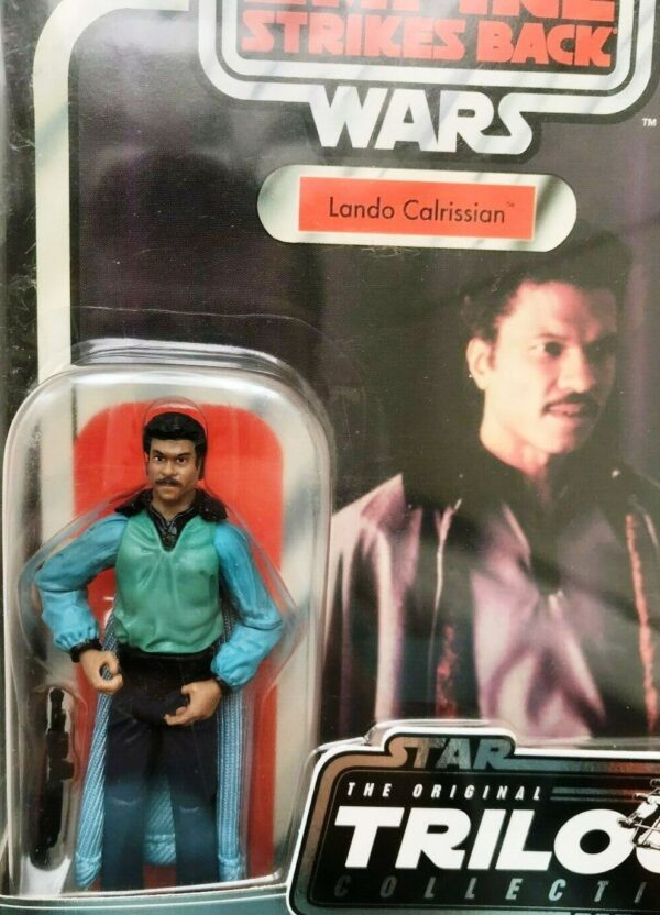 Lando Calrissian (Trilogy Collection) Kenner Card-2 Lando Calrissian (Trilogy Collection) Kenner Card-2
