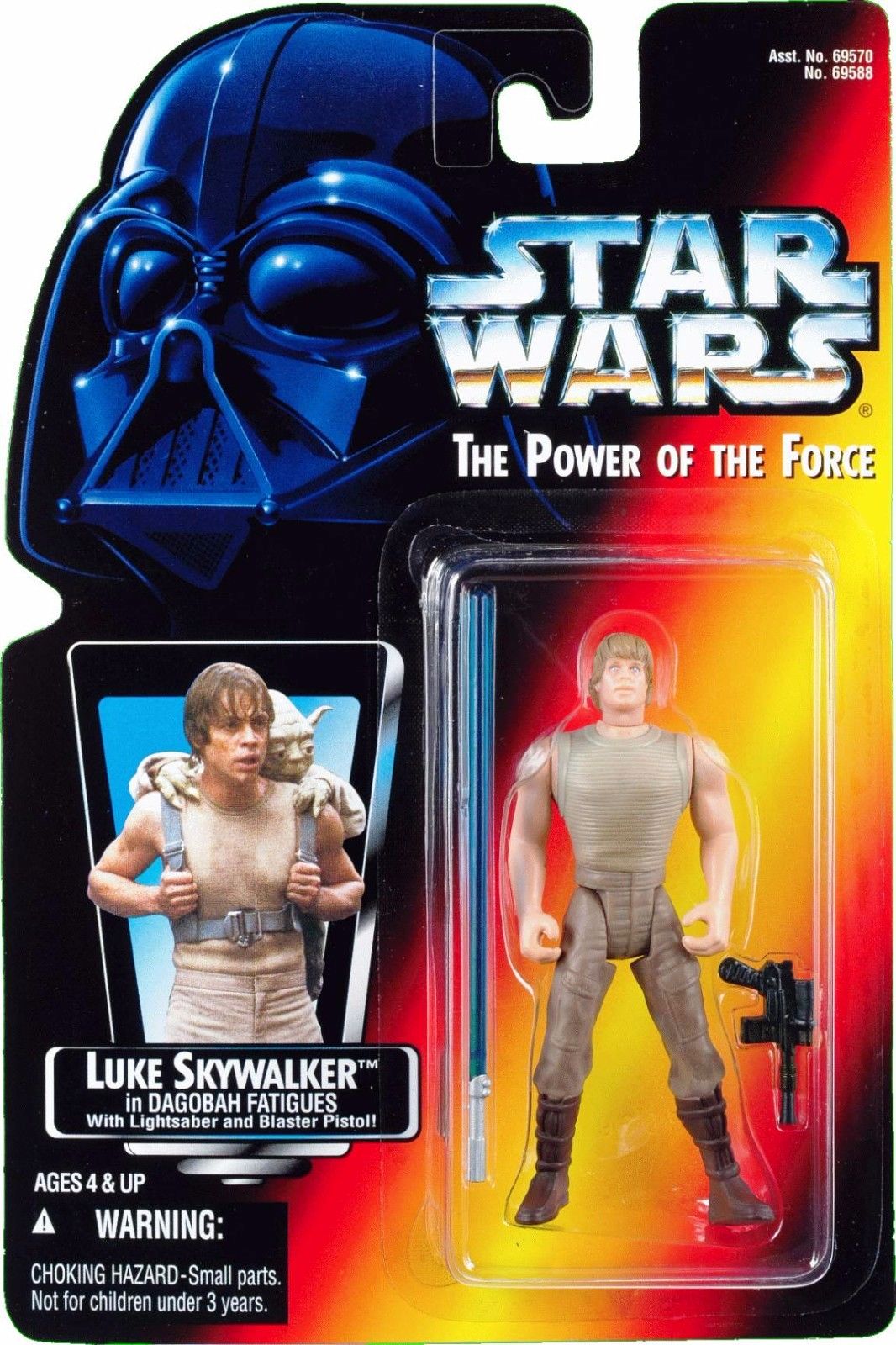 Kenner Star Wars Luke Skywalker In Dagobah Fatigues Action Figure for sale online 