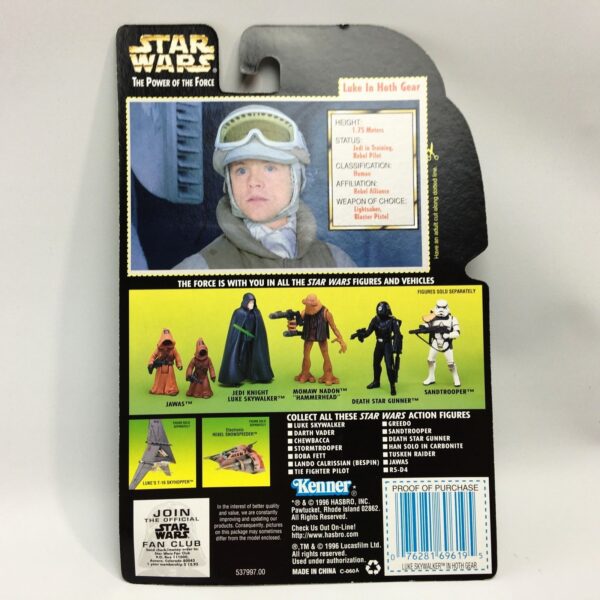 Luke Skywalker (Hoth Gear-Dark Hologram) (Coll. 2 #.00)-01c Luke Skywalker (Hoth Gear-Dark Hologram) (Coll. 2 #.00)-01c