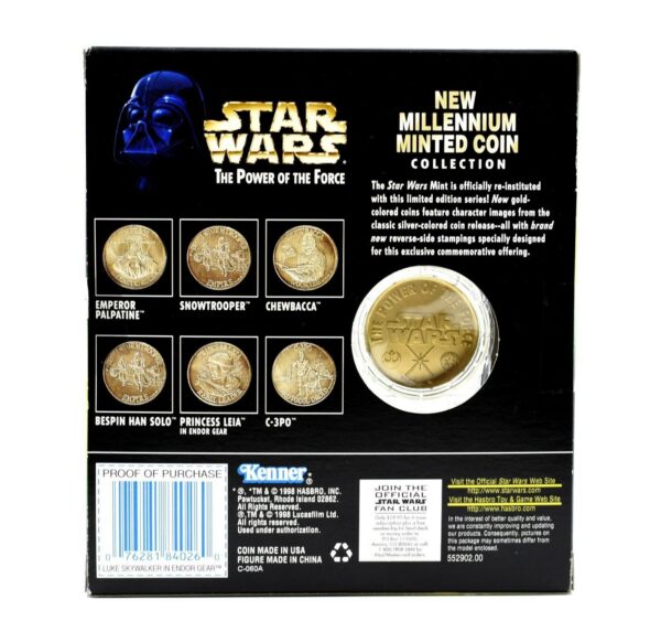 Luke Skywalker Millenium Minted Coin-01c Luke Skywalker Millenium Minted Coin-01c