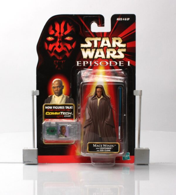 Mace Windu with Lightsaber and Jedi Cloak (.0000)-0 Mace Windu with Lightsaber and Jedi Cloak (.0000)-0