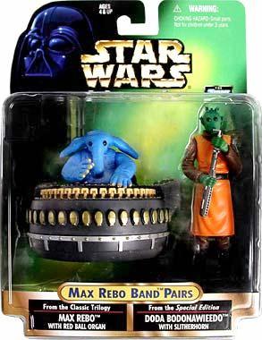 Star Wars Micro Machines Action Fleet  SY SNOOTLES Figure Max Rebo Band Singer B 